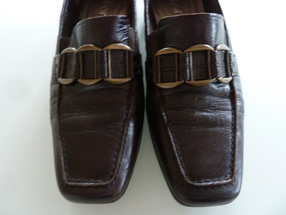 Gabor Schuhe, Gr 4,5, 37,5, Halbschuhe, Slipper, braun, topp in Neumarkt i.d.OPf.