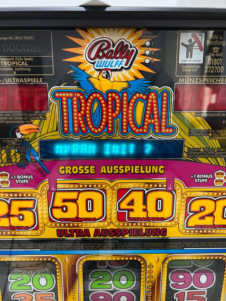 Bally Wulff Tropical Spielautomat in Nettetal