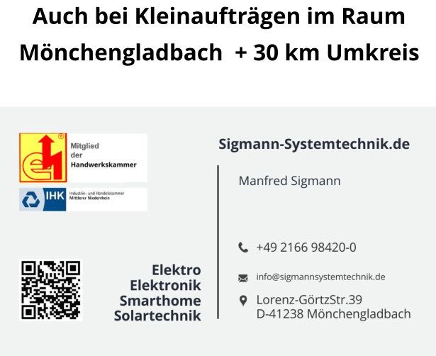 Sie suchen einen Elektriker / Handwerker? in Mönchengladbach