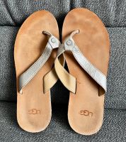 UGG Flip-Flops/ Sommerschuhe,beige, Gr.37,Leder, super Zustand München - Pasing-Obermenzing Vorschau