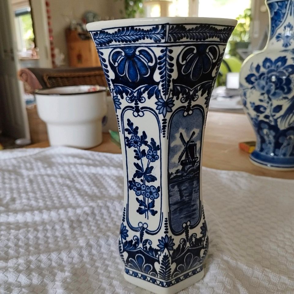 Blumenvase Delfter blauw in Selfkant