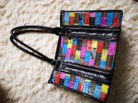 Neu Designer Handtasche Damen Clutch Hängetasche Patchwork Boho Düsseldorf - Carlstadt Vorschau