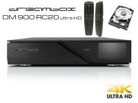 Dreambox DM900 RC20 UHD 4K mit DUAL DVB-S2X MS Tuner+1TB Niedersachsen - Werlte  Vorschau