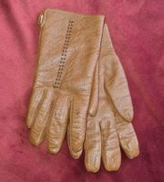 Original Vintage Echtleder Handschuhe cognac Größe XS bis S Gröpelingen - Oslebshausen Vorschau