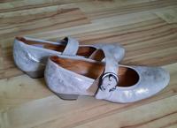 Gabor Ballerinas Schuhe Air Cube beige/siber Glitzer Gr. 40 Dortmund - Schüren Vorschau