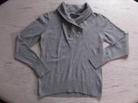 Baumwolle Strick Pulli Mexx grau Gr. 38/40 mit Schalkragen Saarbrücken-West - Klarenthal Vorschau
