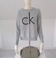 Calvin Klein Pullover Sweatpullover grau Mellage S 36 Hessen - Oberaula Vorschau