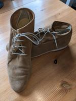 Paul Green Echtleder Chelsea Boots Beige Gr. 8 Hessen - Gedern Vorschau