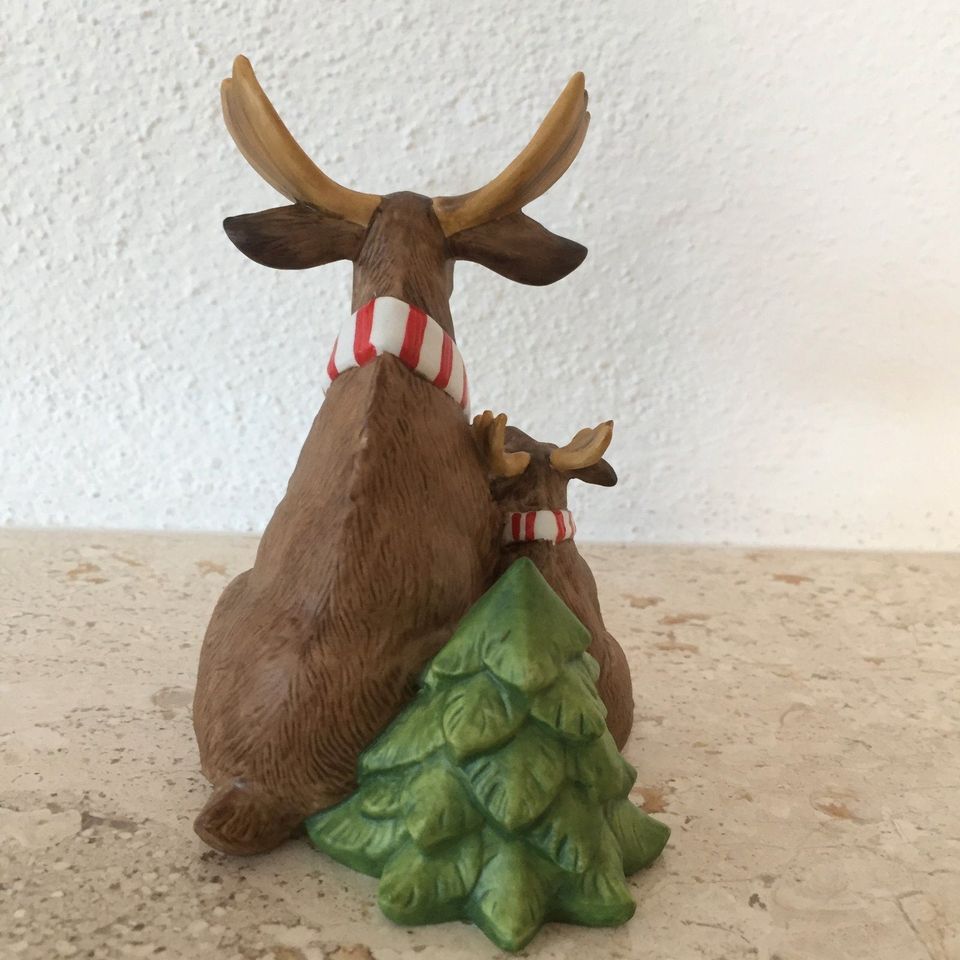 Hutschenreuther – Serie Weihnachtstraum – Elch mit Kind in Müllrose