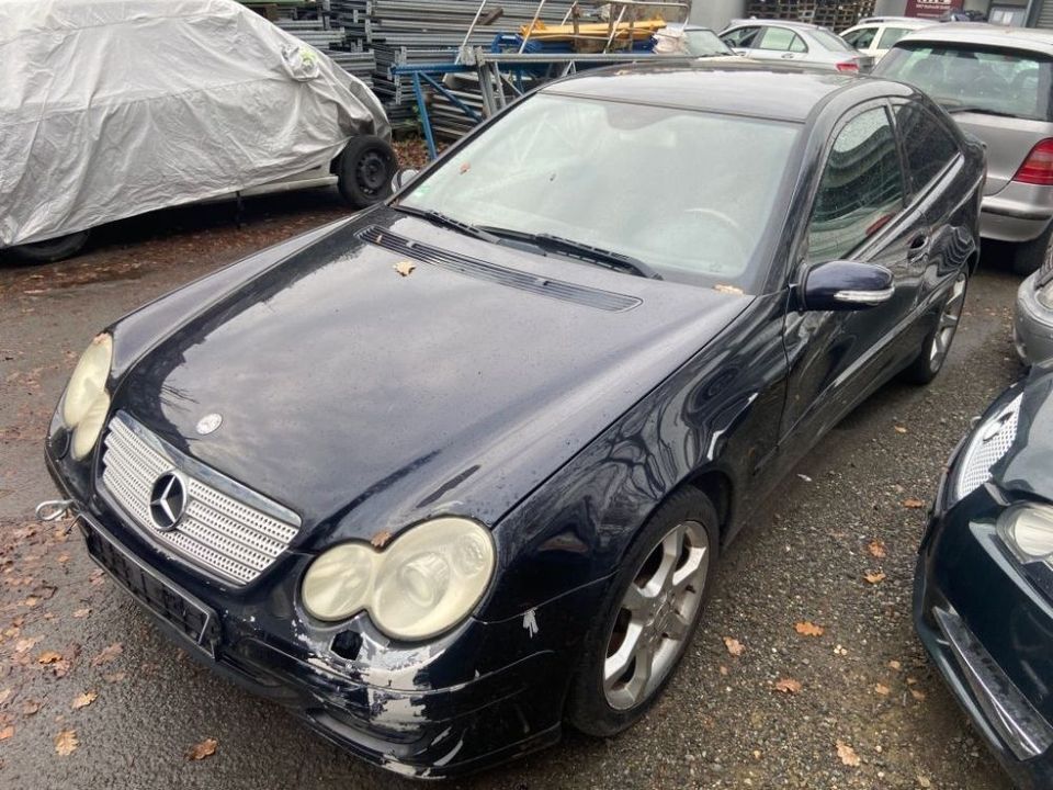 MERCEDES-BENZ C-KLASSE COUPE C 160 KOMPRESSOR Motorbock Schlachtf in Duisburg