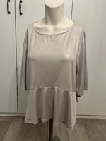 Mango Suit L gold Plissee Volant Tunika Shirt Bluse Hemd glänzend Nordrhein-Westfalen - Bad Salzuflen Vorschau