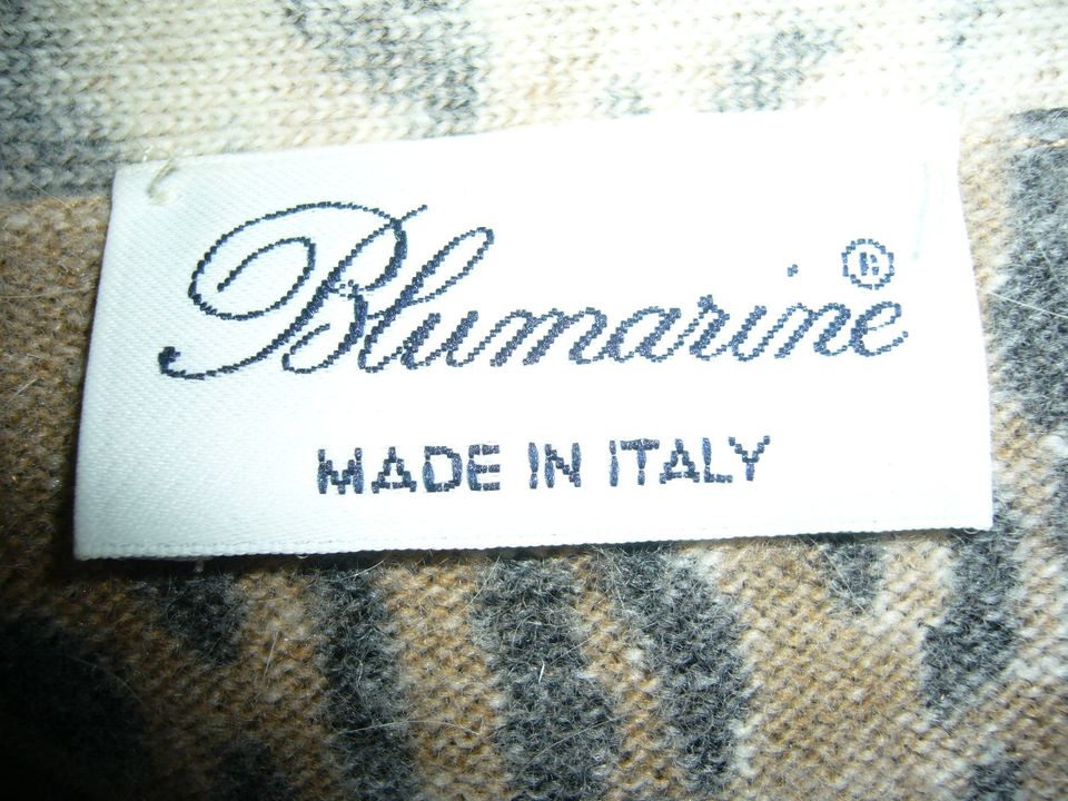 Blumarine, Cardigan, Strickjacke, leo/Webpelz, Gr. 40/42 in Eitorf