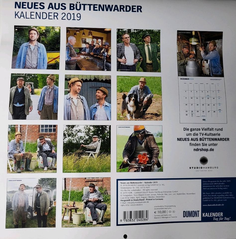 Neues aus Büttenwarder Kalender 2019 in Hof (Saale)