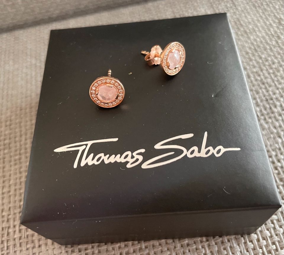 Roségoldene Ohrstecker Rosenquarz Thomas Sabo in Baden-Württemberg -  Waldbrunn | eBay Kleinanzeigen ist jetzt Kleinanzeigen