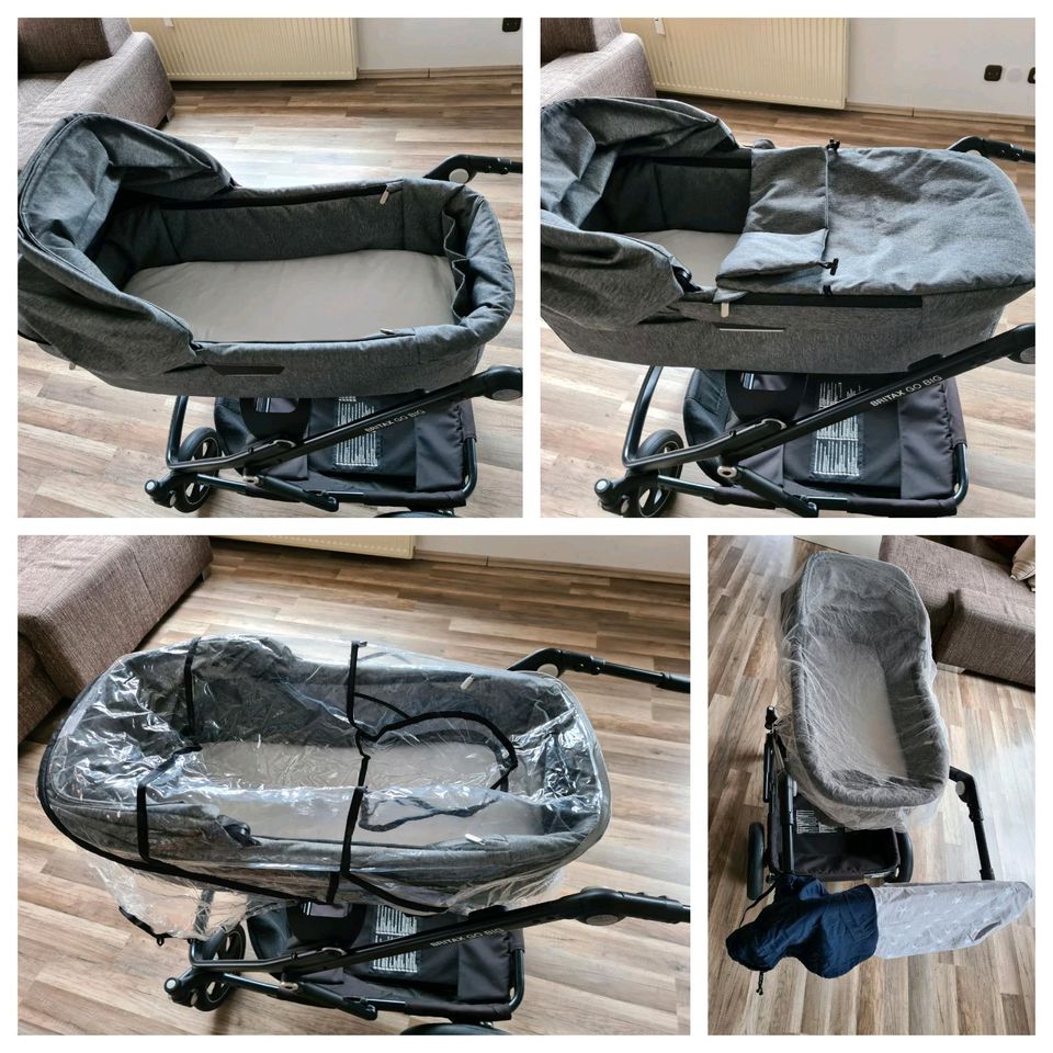 Römer Britax Go Big Kombi - Kinderwagen / Babyschale Flex Base in Melle