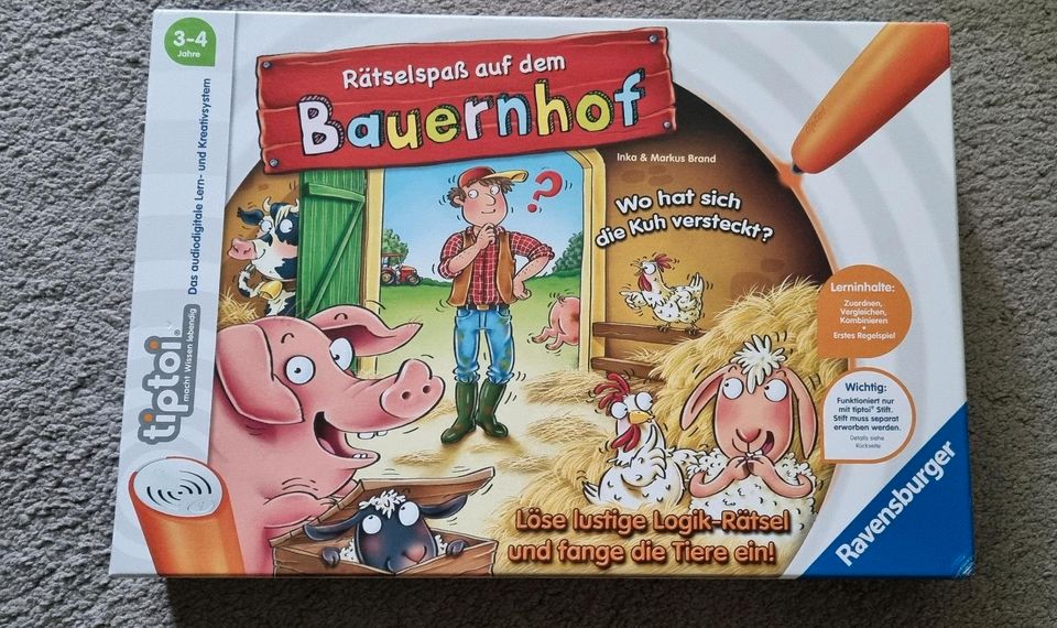 Tiptoi Spiel Rätselspaß auf dem Bauernhof ab 3 Jahren in Staßfurt