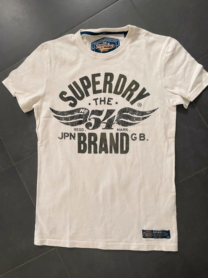 Superdry, T-Shirt, Größe S, weiß in Friedrichshafen