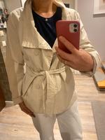 Trenchcoat kurz beige H&M Gr. L Brandenburg - Guben Vorschau
