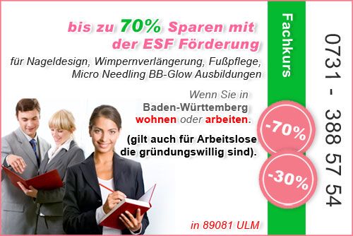 Wimpernverlängerung Ausbildung mit Zertifikat günstig in Ravensburg