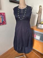 COS Ballon Kleid Gr. 42-44 dunkel blau Baumwolle Frankfurt am Main - Westend Vorschau