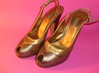 Prada Pumps Sommer Party 37 High heels Top Zustand braun Leder Baden-Württemberg - Efringen-Kirchen Vorschau