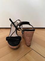Schwarze H&M Keilabsatzschuhe Baden-Württemberg - Freiburg im Breisgau Vorschau