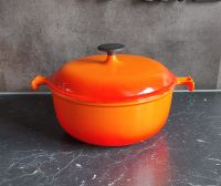 ‼️Le Creuset vintage Enzo Mari Bräter/Topf 26cm. Ofenrot Nordrhein-Westfalen - Kranenburg Vorschau