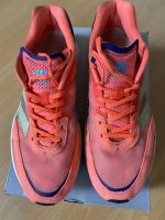 Adidas Adizero Boston 10 W gebraucht – pink gold weiß UK 8,5 Sachsen-Anhalt - Halle Vorschau