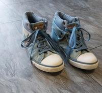 MUSTANG Sneaker hellblau gebraucht Gr.41 Nordrhein-Westfalen - Rheinberg Vorschau