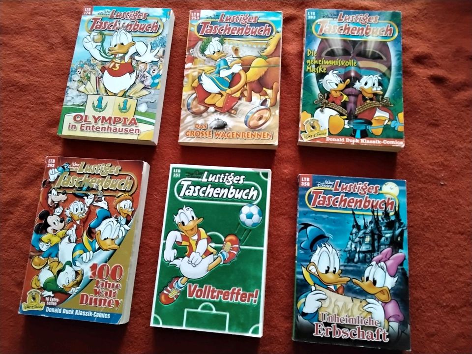 6 x Donald Duck Lustiges Taschenbuch in Bergisch Gladbach