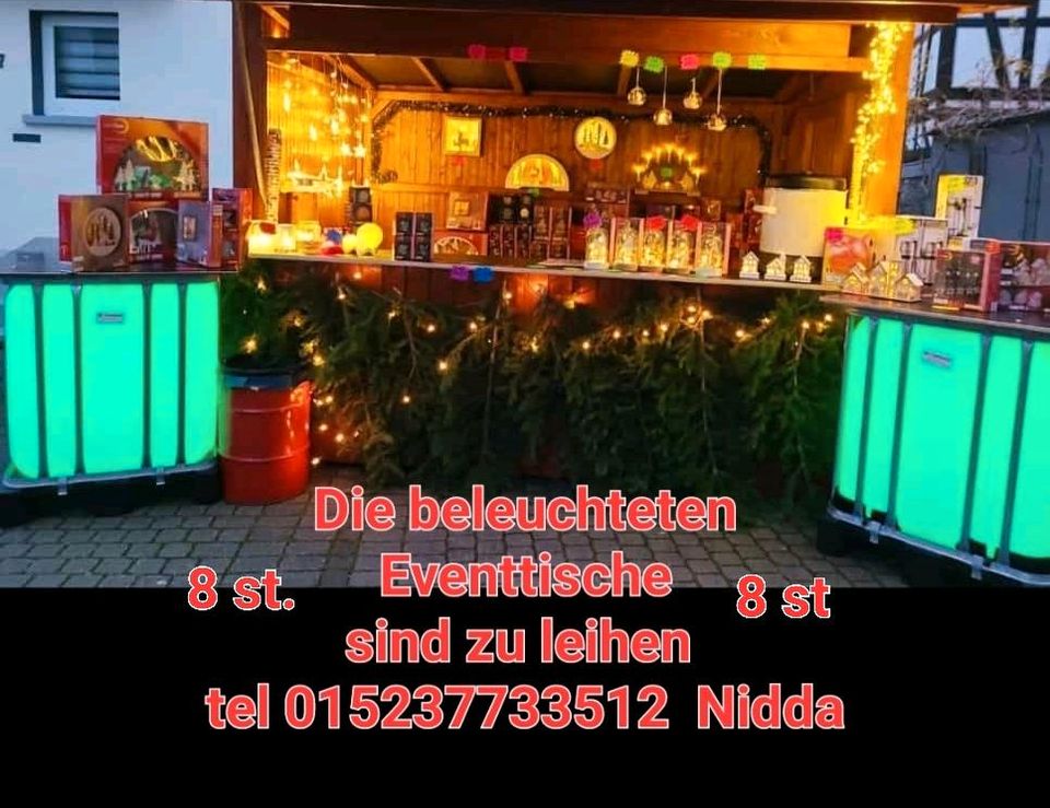 Party/ Event Tische  beleuchtet Akku in Ranstadt