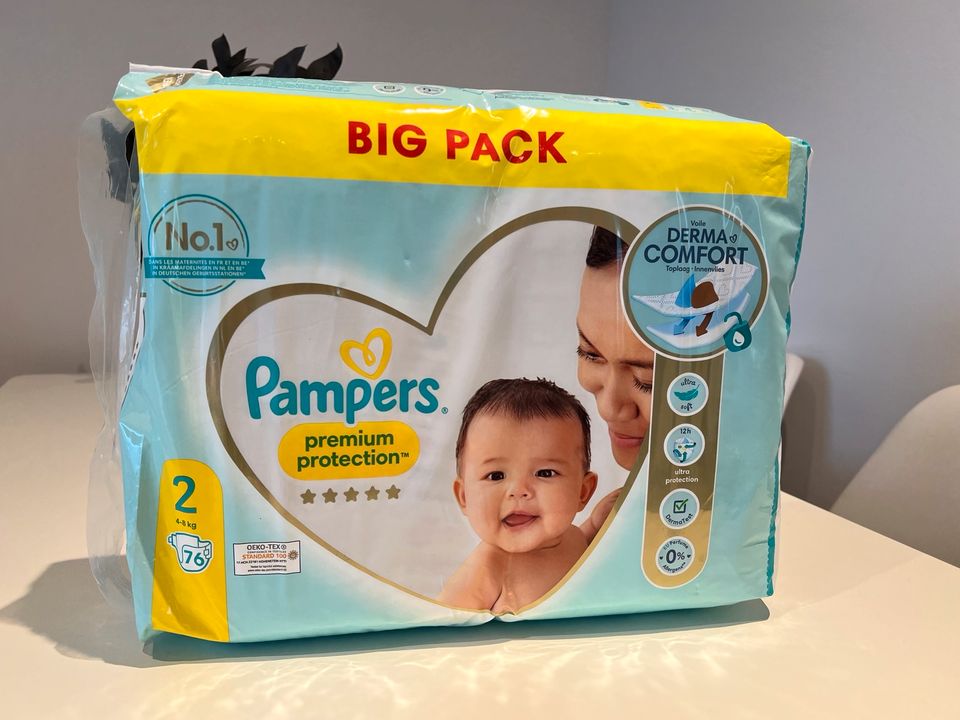 Pampers premium Protection Gr 2 Big Pack in Bad Neustadt a.d. Saale