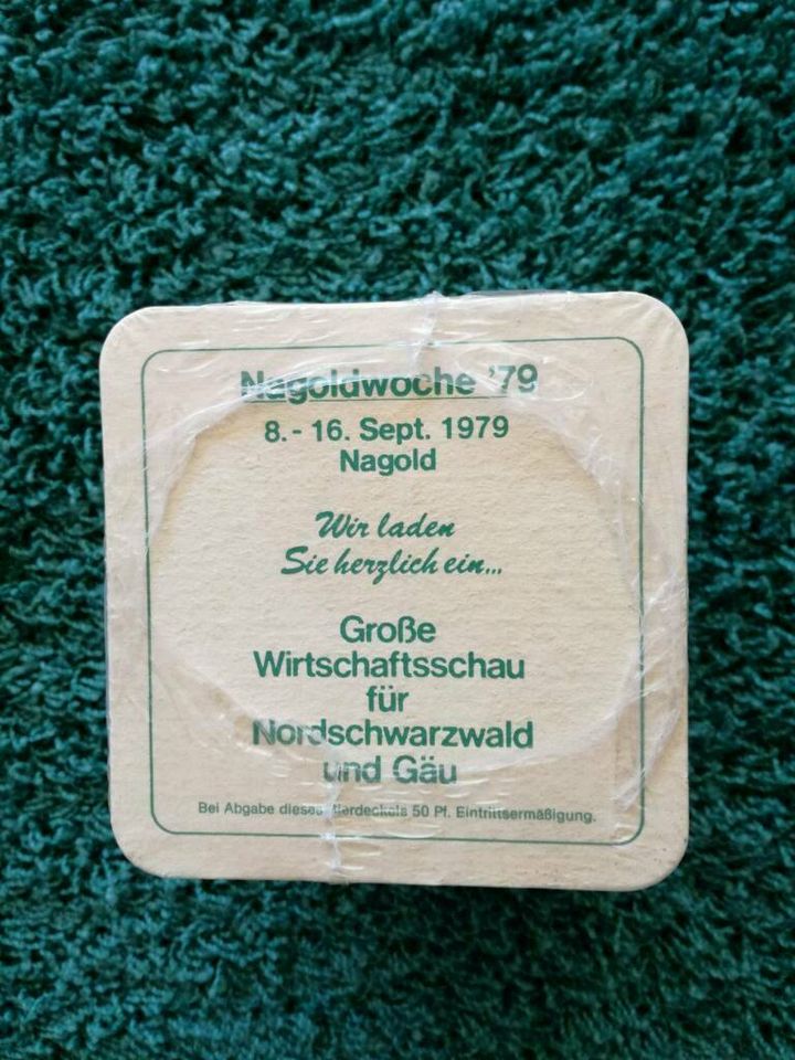 NEU! 1 Stk. “DAS HOCHDORFER KRONENBRÄU“ 1979  Bierdeckel in Fellbach