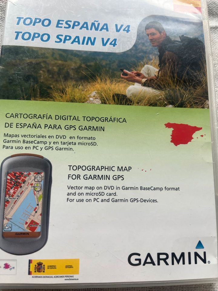 GPS Karte Topo Spanien v 4 in Oberheimbach