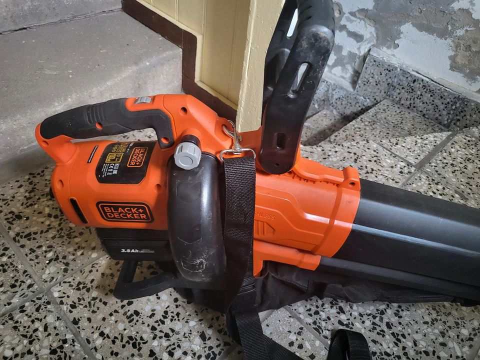 Black+ Decker Laubsauger/Laubbläser mit Akku in Neuhaus