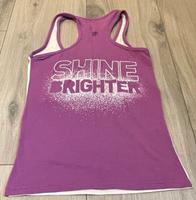 Zumba Fitness Sport Tanktop S Weiss Lila Hessen - Heusenstamm Vorschau