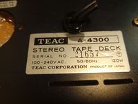 Tonband Tonbandgerät Teac A-4300/6100/6300 Ersatzteile Thüringen - Jena Vorschau