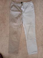 Damen Hose Gr. M beige weiß Hessen - Wiesbaden Vorschau