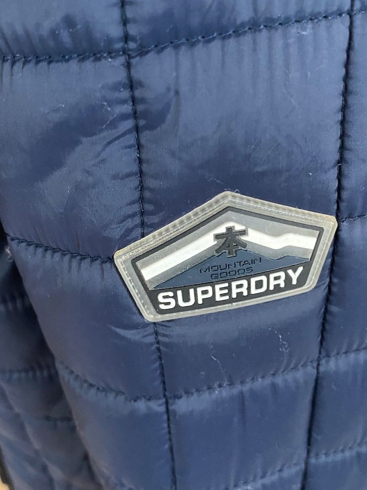 Superdry Übergangsjacke blau Gr. L in Stuttgart