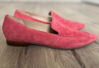 Cox Halbschuhe Damen pink Slipper Ballerina Leder feste Schuhe 40 Niedersachsen - Heidenau Vorschau