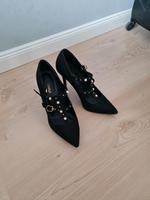 High Heels mit Perlenverzierung Nordrhein-Westfalen - Steinfurt Vorschau