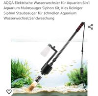 Aqqa Elektrischer Wasserwechsel Aquarium Sauger Kreis Ostholstein - Eutin Vorschau