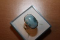 Larimar (Pektolith) Ring Silber 925 Gr. 57 (18) 12 Gramm Leipzig - Kleinzschocher Vorschau