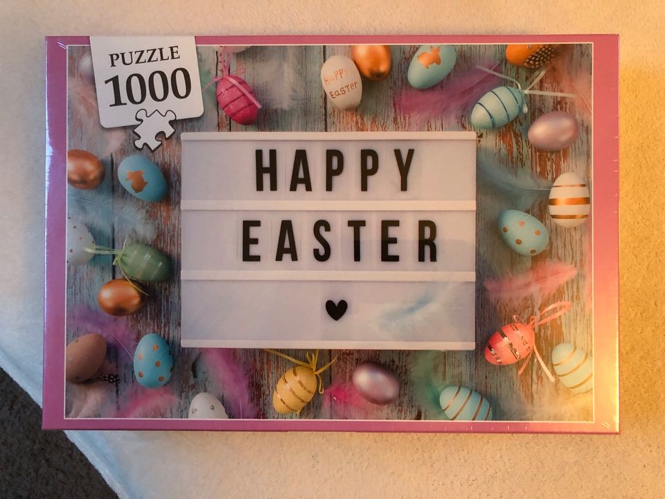 Puzzle, Puzzle 1000 Teile, Landschaft, Berglandschaft, Ostern in Kalkar