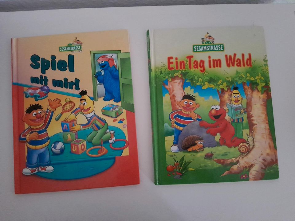 2 Kinderbücher von der Sesamstrasse in Dortmund