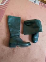 Vero Cuoio Leder Stiefel grün Lederstiefel gr. 39 Italien Hessen - Fulda Vorschau