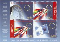 Belgien Block 94 Erweiterung der Europäischen Union - EU Flaggen Nordrhein-Westfalen - Kamen Vorschau