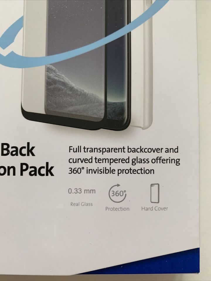 Musthavz Front & Back Protection Pack Real Glass für Samsung Gala in Illingen