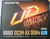 Gigabyte B660 DS3H AX DDR4 Motherboard, nur eine Woche benutzt Hessen - Seeheim-Jugenheim Vorschau