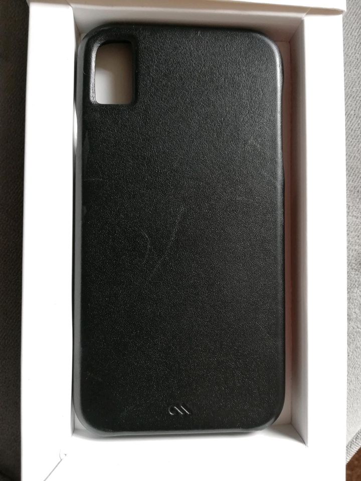 Leder case für iPhone 6.1" schwarz in Markkleeberg